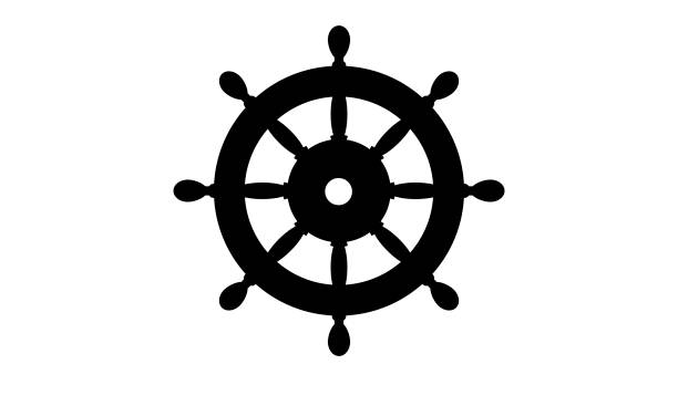 투구 아이콘 벡터 일러스트 리 고리, 심볼 플랫 - sailboat sign nautical vessel shape stock illustrations