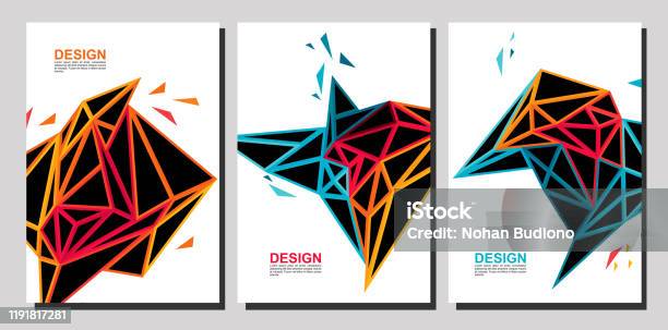 Polygon Indesign Art Modern Geometry Polygons Line Design Black Eps 10 Vector Art For ...