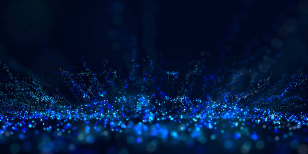 istock Abstract color art particle background 1191817373