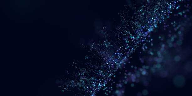 istock Abstract color art particle background 1191817383