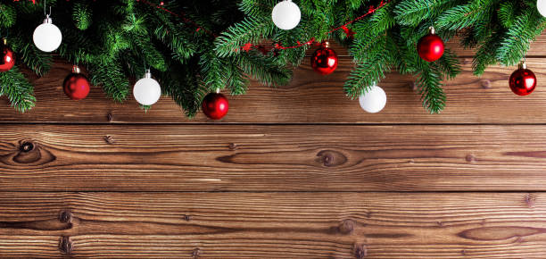 istock Christmas fir tree and decor 1191819423