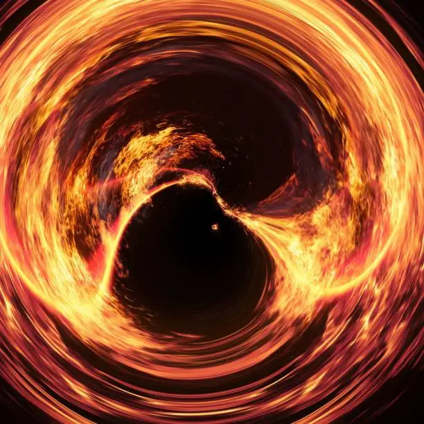 Photo of Abstract flame vortex