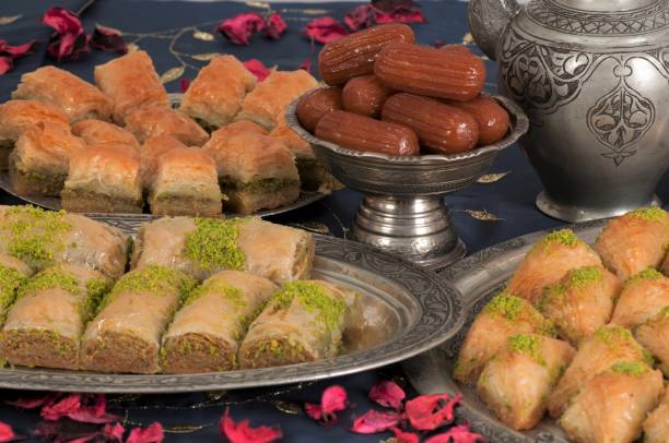 istock Baklava and Tulumba, a traditional Turkish dessert 1191833689