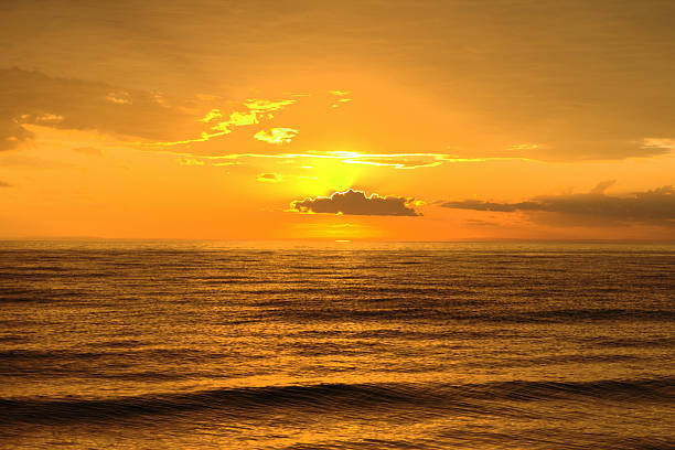 Sunset stock photo