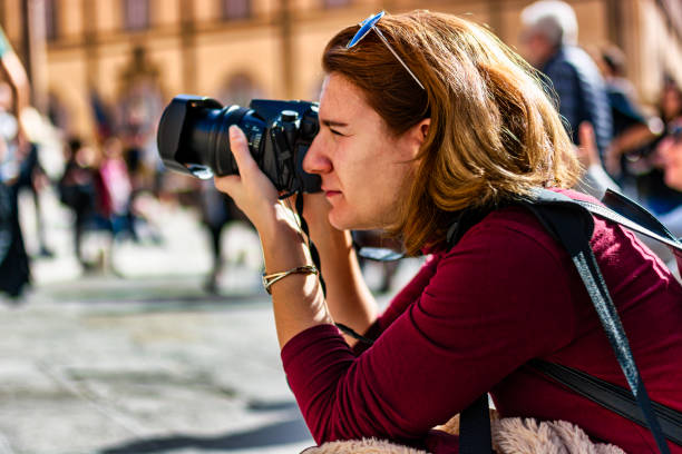 istock Young Photographer in the Action 1191834626