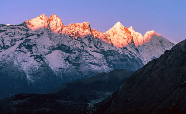 istock Himalayas Majestic Peaks Sunrise 1191834731