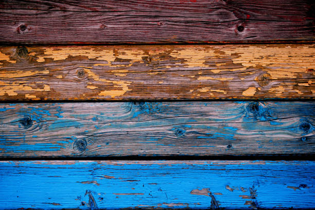 istock painted multi-colored wooden planks background 1191835550