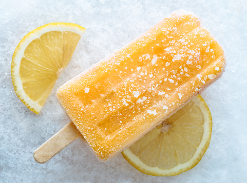 Lemon popsicle