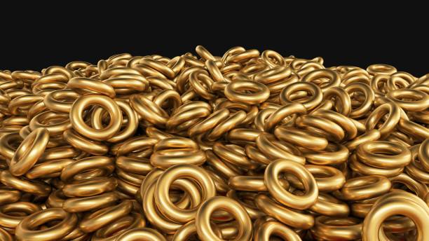 istock Golden rings 1191837922