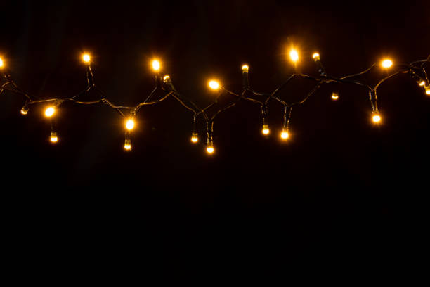 istock Christmas background with lights and free text space. 1191838730