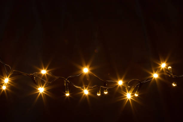 istock Christmas background with lights and free text space. 1191838924
