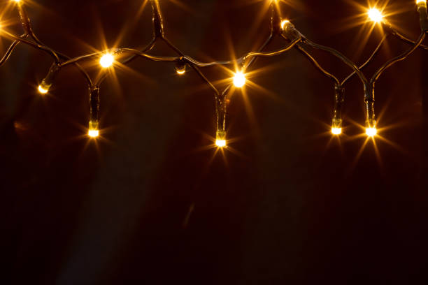 istock Christmas background with lights and free text space. 1191839043