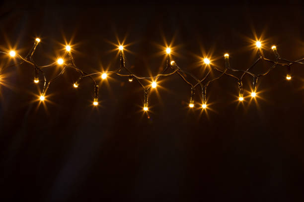 istock Christmas background with lights and free text space. 1191839954