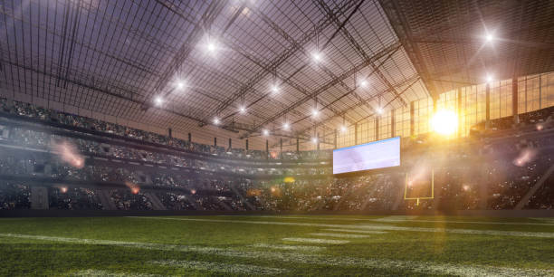 istock American football stadium. 1191840237