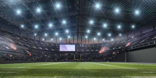 istock American football stadium. 1191840240