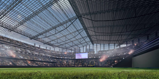 istock American football stadium. 1191840275