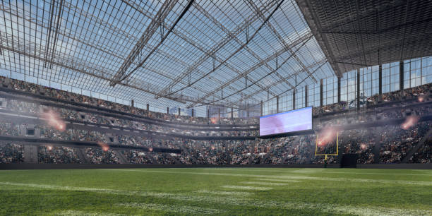 istock American football stadium. 1191840307