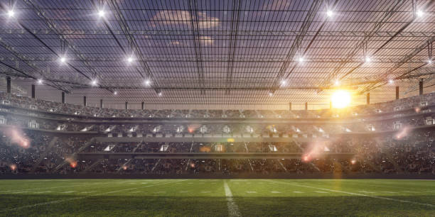 istock American football stadium. 1191840313