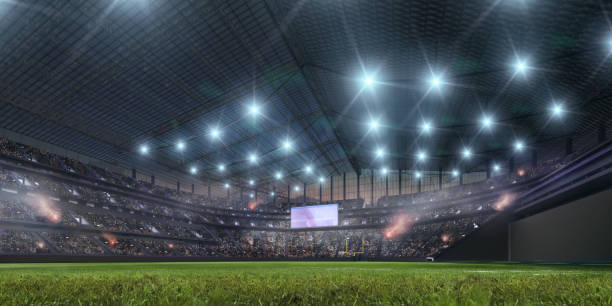 istock American football stadium. 1191840321