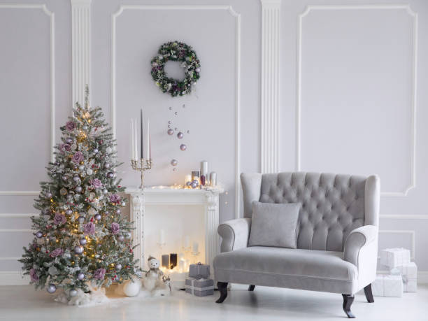 istock Christmas decorations in photo studio! 1191840362