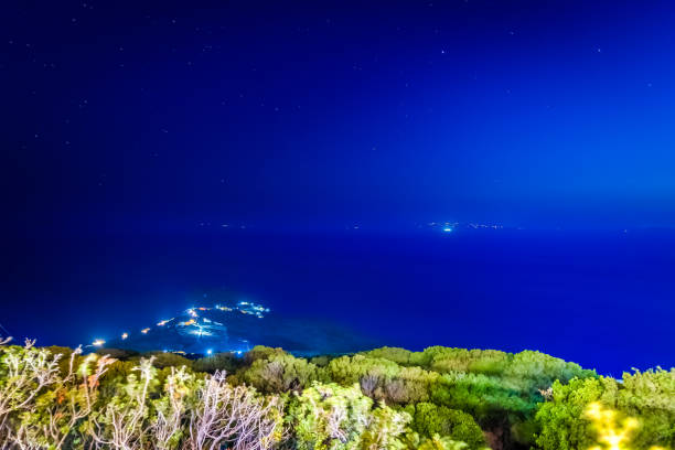 istock Blue hour at Andros island in Greece. 1191845300