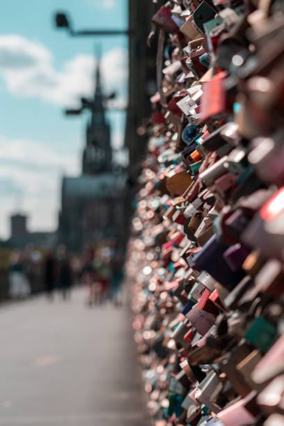 istock Hohenzollern Bridge, Cologne, Germany with love locks 1191847278