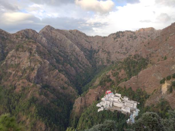 istock Beautiful Mountains view at Katra Vaishno devi temple 1191847881