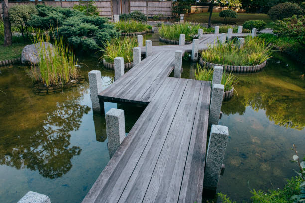 istock Monaco japanese garden 1191853923