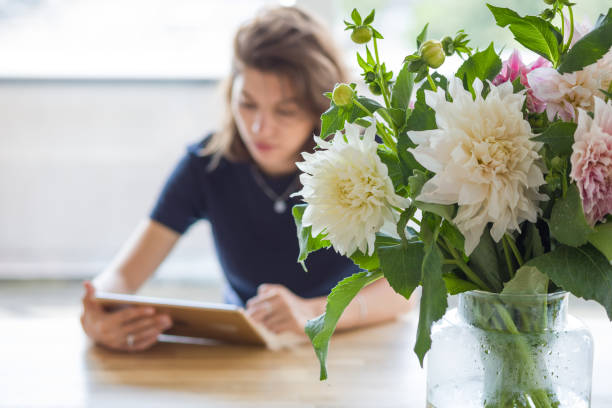istock Young woman, user of a digital tablet. 1191853951