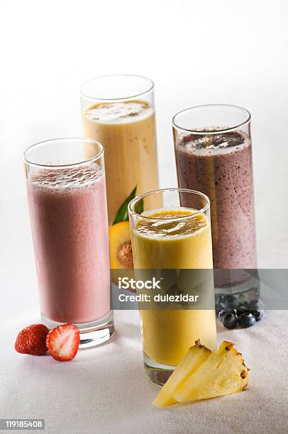 Smoothies Stock Photo - Download Image Now - Blueberry, Cocktail, Cold Temperature