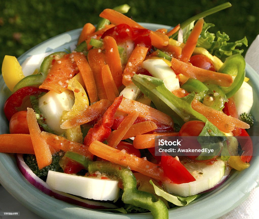 Fresh Salad  Bell Pepper Stock Photo
