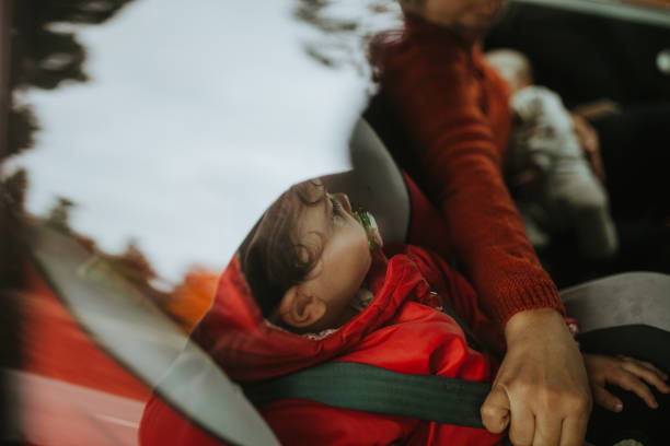 istock Mother And Daughter In Car 1191867840
