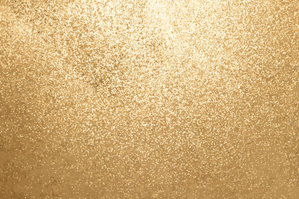 istock Gold color of glitter textured background (Vector) 1191879080