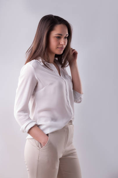 istock Young business women is thinking 1191883307