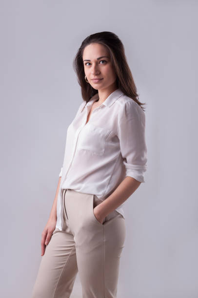 istock Nice girl is looking at camera 1191883546