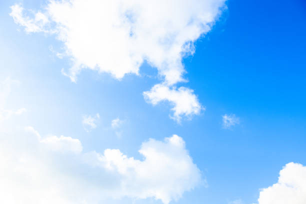 istock Blue sky white cloud white background. Beautiful sky and clouds in the afternoon. 1191883898