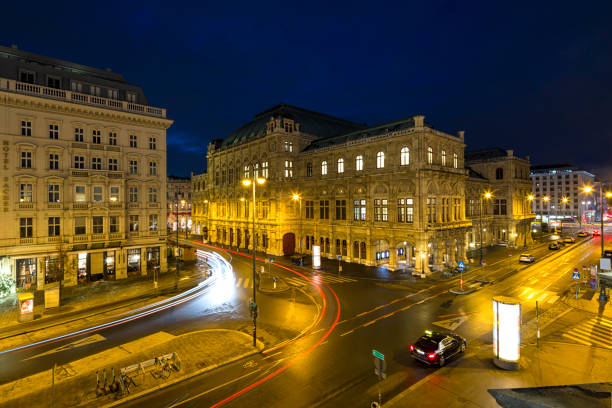 istock Vienna State Opera at night, Vienna, Austria. 1191887126