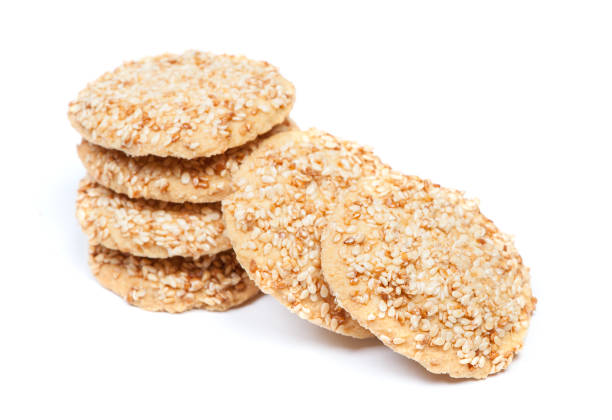 istock Group of cookies with sesame seeds 1191889309