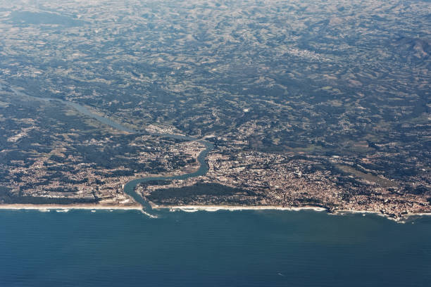 istock Aerial view of Biarritz 1191894148