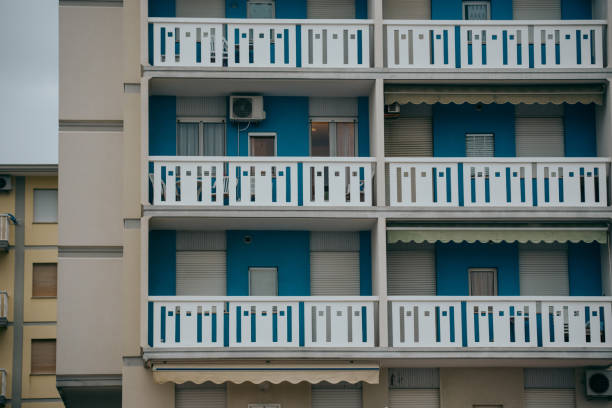 apartment building, italy, bibione