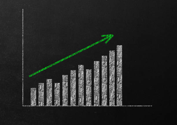istock Profit diagram with green arrow 1191898416
