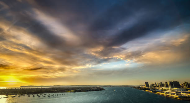 istock Downtown San Diego seen from Coronado bridge at sunset 1191900114