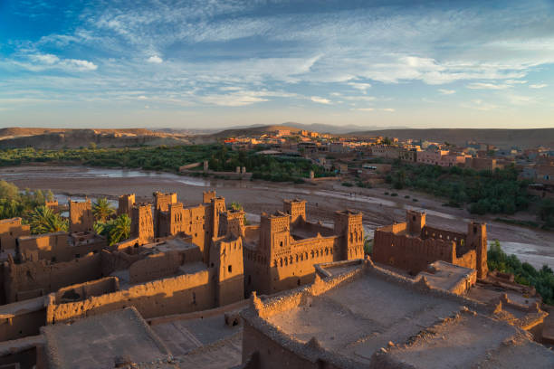 istock Clay fortress Ait Ben Haddou - view from above 1191900366