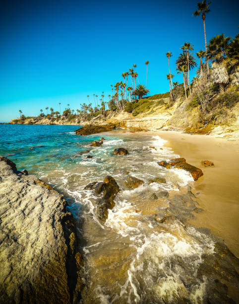 istock Rocks and sand in Laguna Beach 1191901136