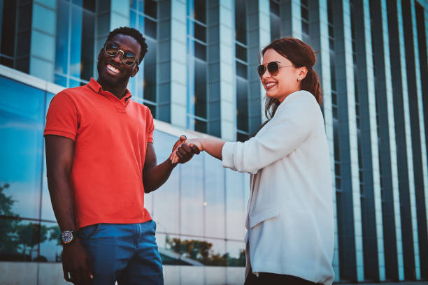 istock Colleagues are meeting up ner their offices 1191902089