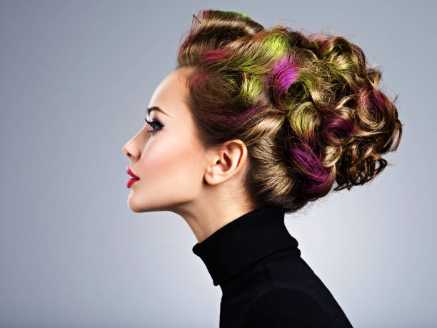 istock Model with a stylish hairstyle 1191903481