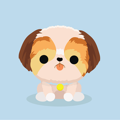 Ilustración de Carácter Shih Tzu Perro Sobre Fondo Pastel y más Vectores Libres de Derechos de Alegre - Alegre, Animal, Animal doméstico - iStock Ilustración de Carácter Shih Tzu Perro Sobre Fondo Pastel y más Vectores Libres de Derechos de Alegre - Alegre, Animal, Animal doméstico - iStock