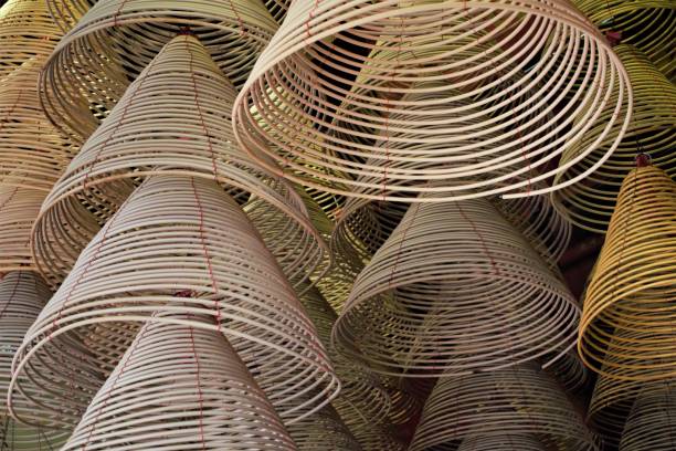 istock Incense coil, incense spiral at A-Ma Temple, Macau 1191904562