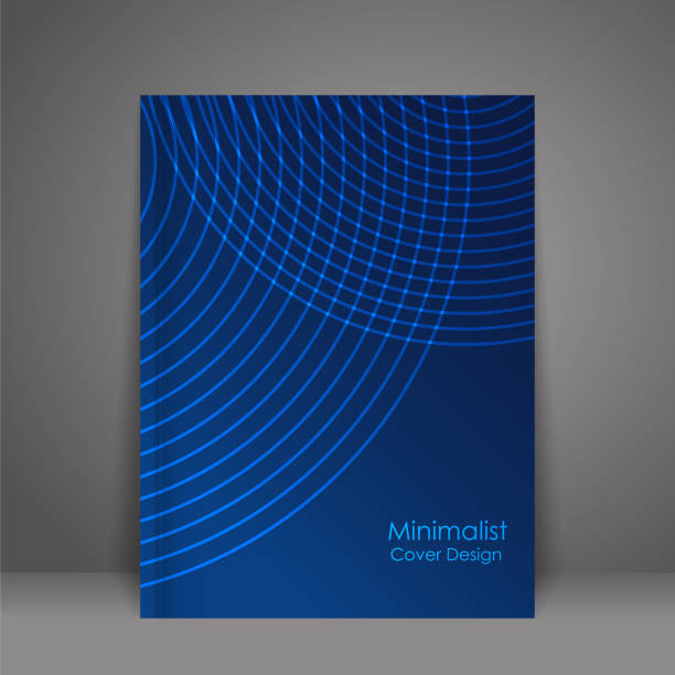 Minimalist cover design Minimalist cover design covering stock illustrations