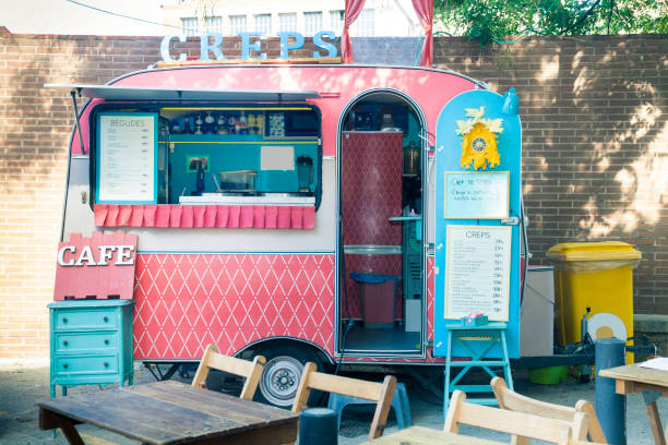 istock Creperie food truck 1191908838